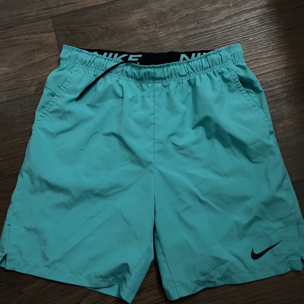 Nike Athletic Shorts - Teal and Black